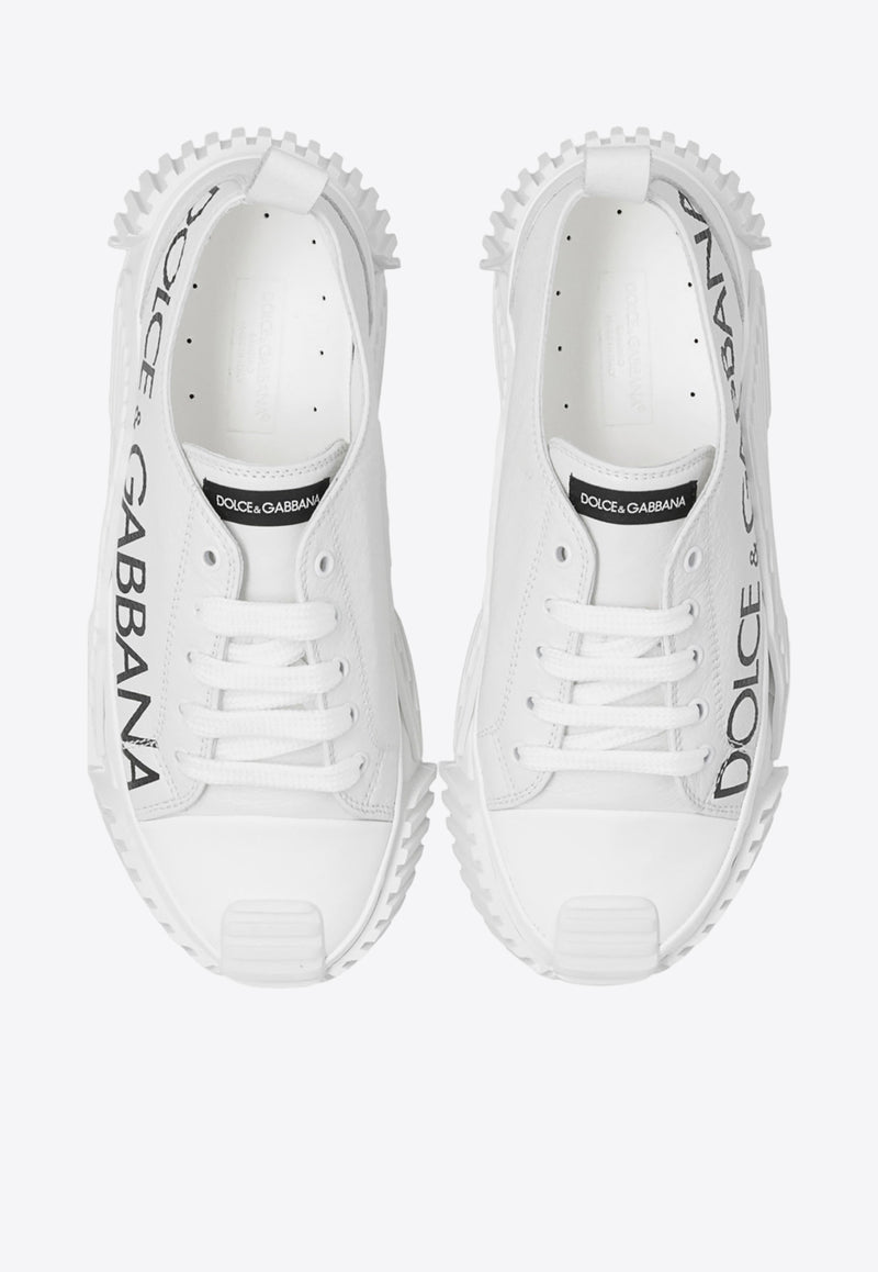 Dolce & Gabbana Kids Boys NS1 Low-Top Logo Sneakers White D11138 AA211-HA4AU