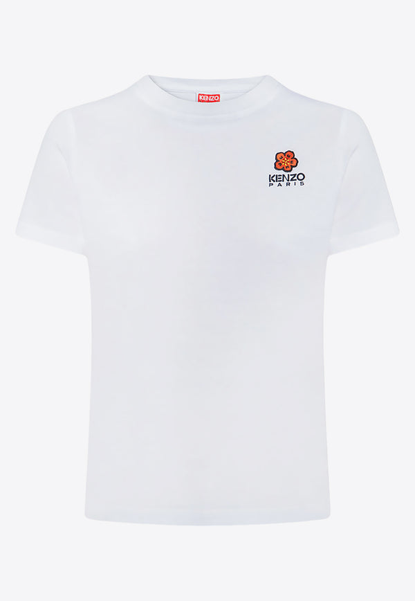 Kenzo Boke Flower Short-Sleeved T-shirt FC62TS012 4SO-01 White