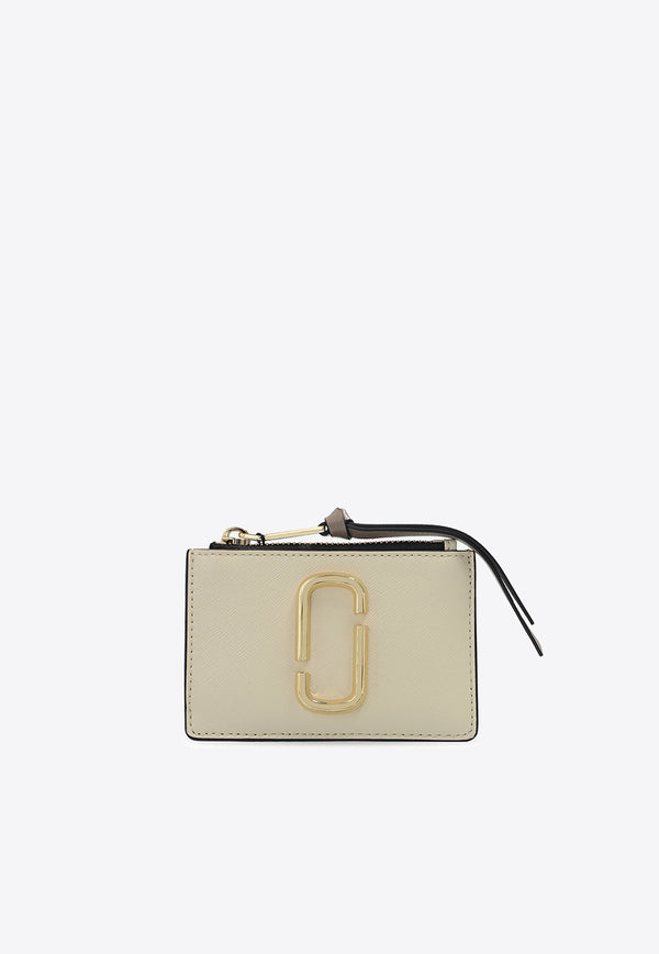 Marc Jacobs The Snapshot Leather Cardholder White M0013359 0-136