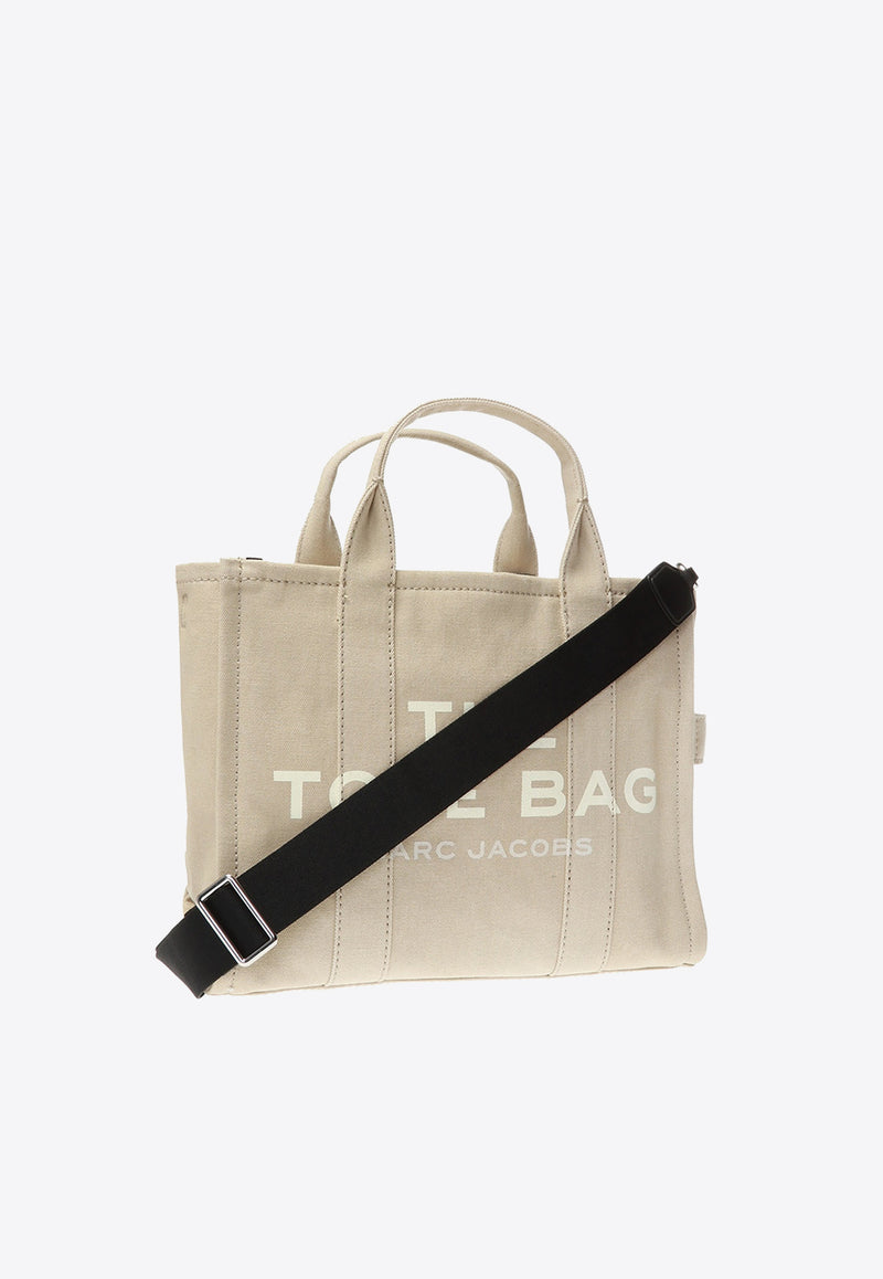 Marc Jacobs The Medium Logo Print Tote Bag Beige M0016161 0-260