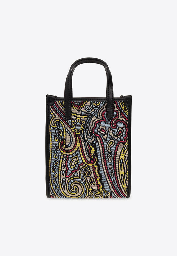 Etro Paisley Jacquard Tote Bag Multicolor P1N861 8307-250