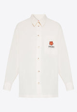 Kenzo Boke-Flower Embroidered Shirt FD55CH507 9LM-03