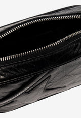 Golden Goose DB Star Mini Shoulder Bag in Leather Black GWA00228 A000334-90100