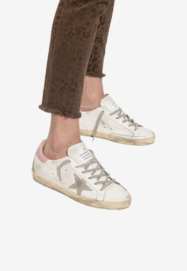 Golden Goose DB Super-Star Classic Leather Sneakers with Suede Star White GWF00102 F002569-10914