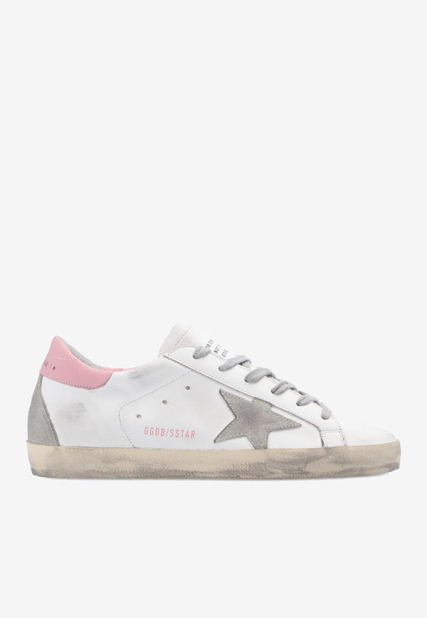 Golden Goose DB Super-Star Classic Leather Sneakers with Suede Star White GWF00102 F002569-10914