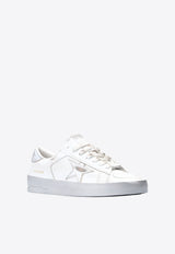 Golden Goose DB Stardan Low-Top Sneakers with Laminated Star White GWF00128 F002187-80185
