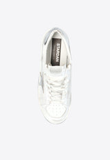 Golden Goose DB Stardan Low-Top Sneakers with Laminated Star White GWF00128 F002187-80185