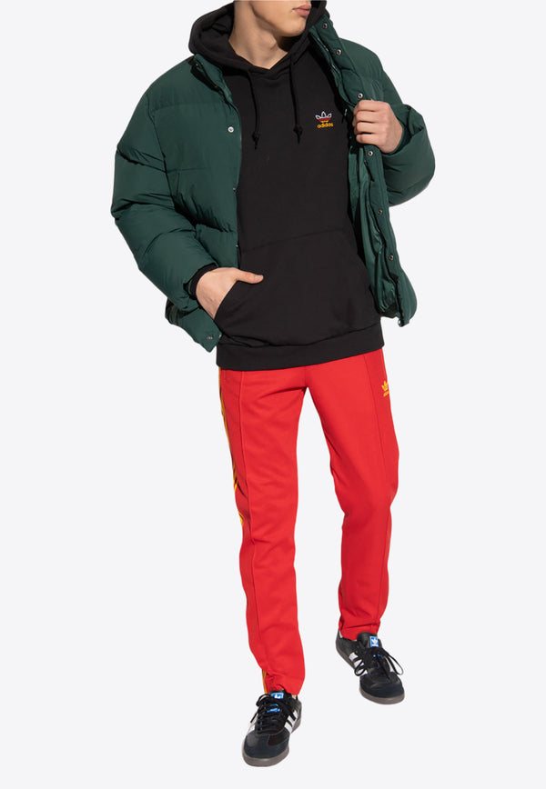 Adidas Originals Logo Patch Down Puffer Jacket Green HL9199 0-MINGRE