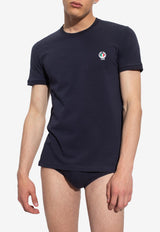 Dolce & Gabbana Logo Patch T-shirt
 Navy M8C03J FUECG-B9680
