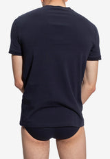 Dolce & Gabbana Logo Patch T-shirt
 Navy M8C03J FUECG-B9680