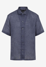 Linen Printed Cuban Shirt