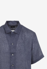 Linen Printed Cuban Shirt