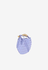 Bottega Veneta Mini Sardine Top Handle Bag in Intrecciato Leather 744267VCPP1 5327 Amethyst