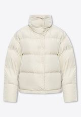 Acne Studios Quilted Down Jacket Cream 6202131010