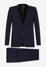 Dolce & Gabbana Single-Breasted Wool Suit Navy 62032930