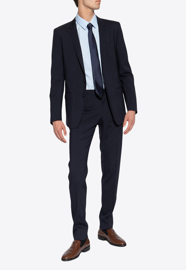 Dolce & Gabbana Single-Breasted Wool Tailored Suit Navy 62032930