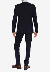 Dolce & Gabbana Single-Breasted Wool Suit Navy 62032930