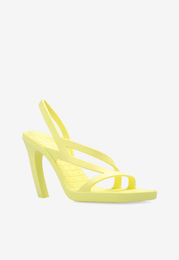Bottega Veneta Jimbo 100 Slingback Sandals Yellow 64029931
