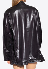 Adidas Originals Logo Double-Breasted Blazer Black 610433000000