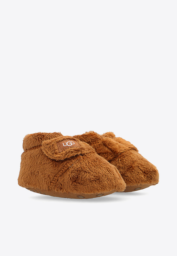 UGG Kids Babies Bixbee Fleece Sneakers Brown 6405209900