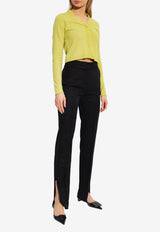 Jacquemus Tibau Tailored Slim-Leg Pants Black 620461