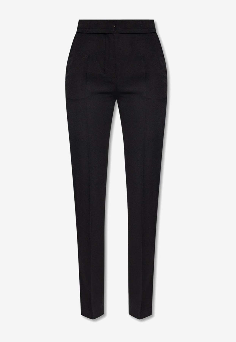 Jacquemus Tibau High-Waisted Pants 620461 Black