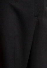 Jacquemus Tailored Pants with Pressed-Crease Black 6204691800