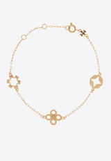 Tory Burch Kira Clover Charm Bracelet Gold 153713 0-720