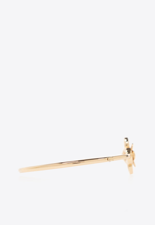 Tory Burch Kira Clover Hinge Bracelet Gold 153717 0-720