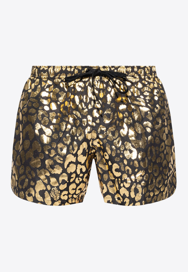 Moschino Foiled Logo-Print Swim Shorts


 Gold 232V3 A4208 9302-1555