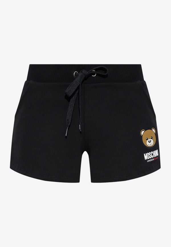 Moschino Teddy Bear Patch Mini Shorts 232V6 A6891 4413-0555