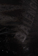 Balenciaga Sequin Embellished High-Neck Top 62105000