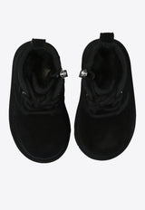 UGG Kids Boys Neumel II Lace-Up Ankle Boots Black 1017320T 0-BLK