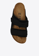 BirkenstockUji Double-Strap Leather Slides1024832 0-BLACKBlack