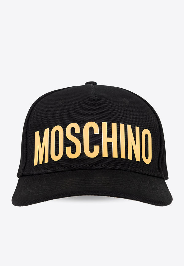 Moschino Logo Baseball Cap 232Z2 A9203 8266-0555 Black