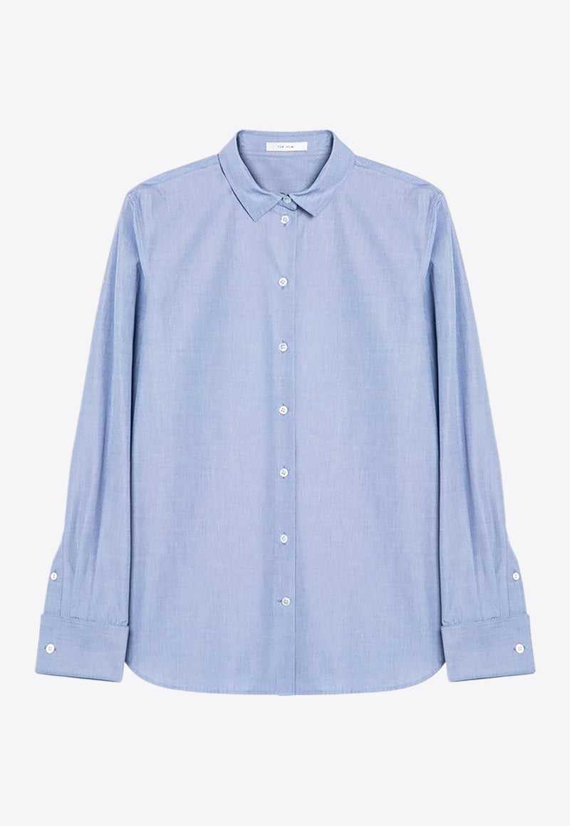 The Row Classic Long-Sleeved Shirt Light Blue 7504W3231/P_THERO-SBL