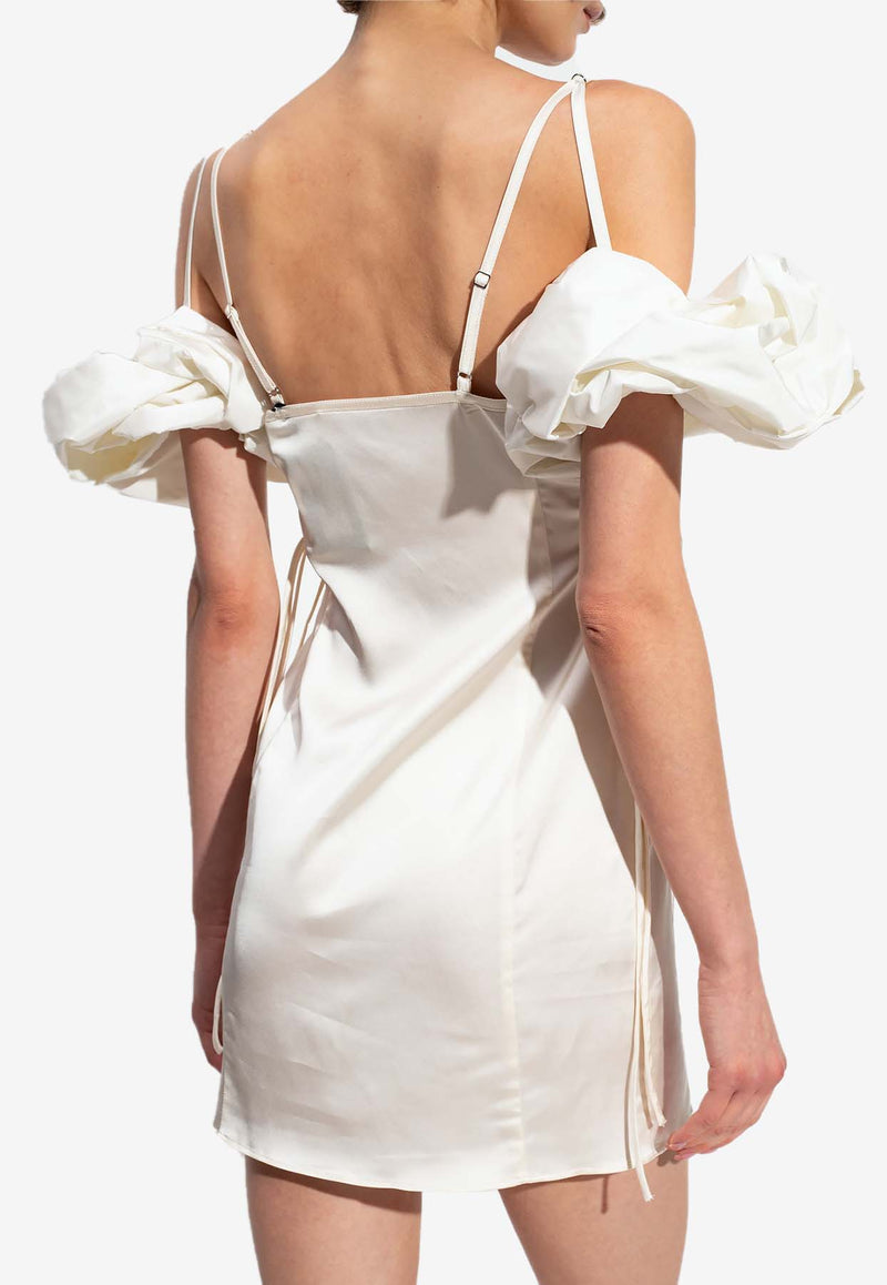 Jacquemus Chouchou Mini Dress White