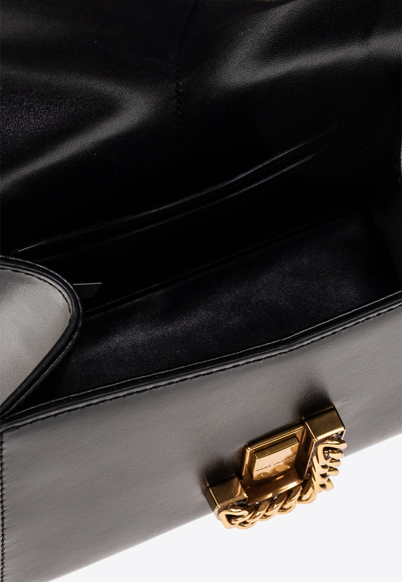 Marc Jacobs The Mini St. Marc Leather Top Handle Bag Black 2P3HSC004H01 0-001