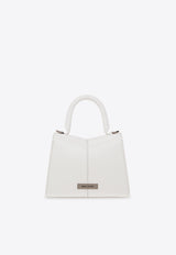 Marc Jacobs The Mini St. Marc Leather Top Handle Bag White 2P3HSC004H01 0-100