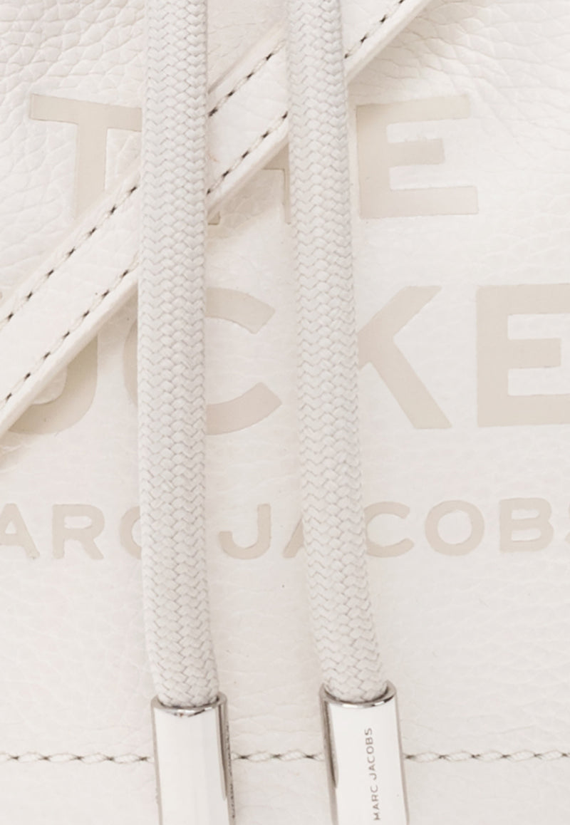 Marc Jacobs The Mini Logo Bucket Bag White 2S3HCR058H03 0-140