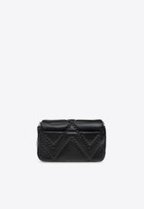 Marc Jacobs The Mini Quilted J Marc Crossbody Bag Black 2S3HSH016H03 0-001