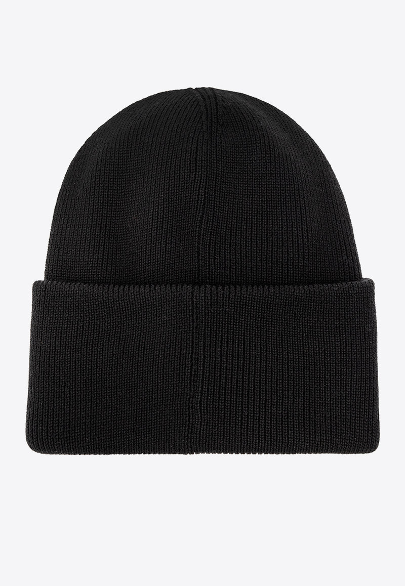 Logo Patch Wool Beanie