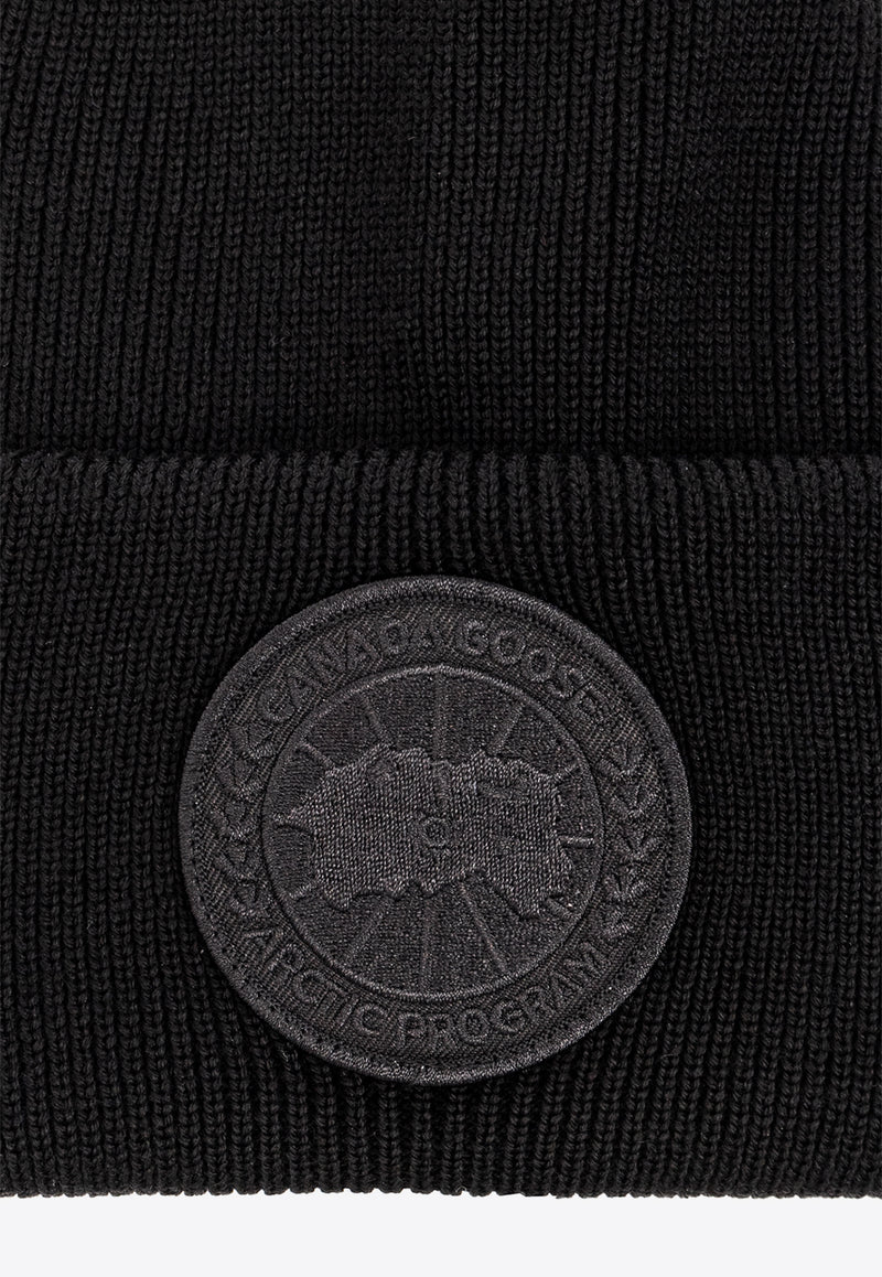 Logo Patch Wool Beanie