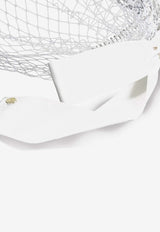 Maison Michel Annie Head Acc Hat  White