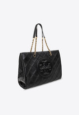 Tory Burch Fleming Leather Shoulder Bag Black 152337 0-001