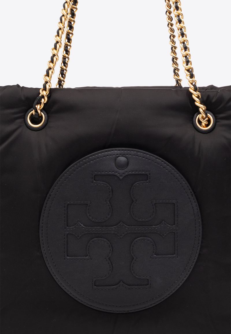 Tory Burch Ella Chain Tote Bag Black 152450 0-001