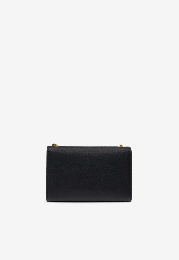Saint Laurent Small Kate Shoulder Bag with Chain Tassel Black 474366 BOW0J-1000