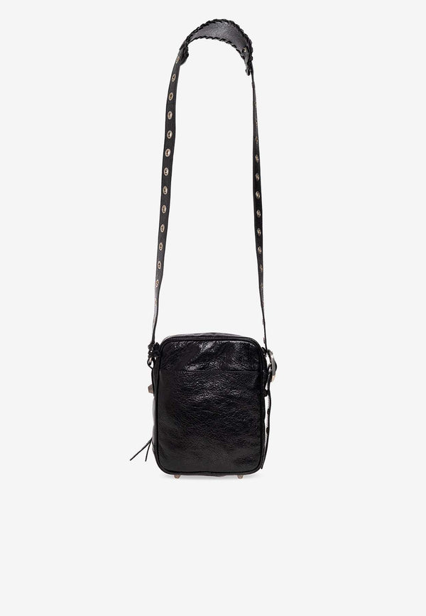 Balenciaga Le Cagole Leather Shoulder Bag 719065 210KR-1000
