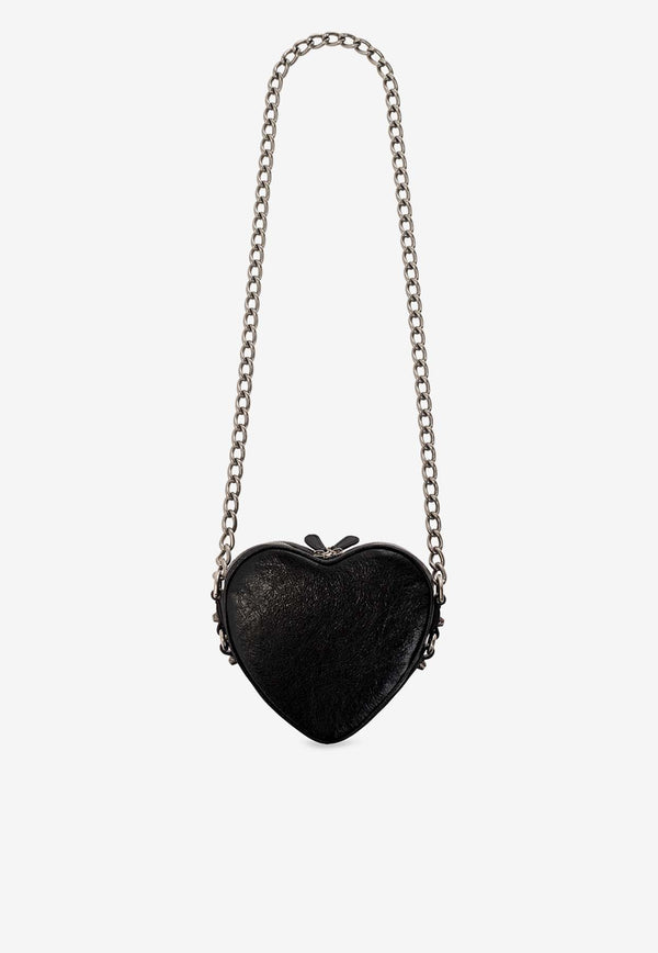 Balenciaga Mini Cagole Heart Crossbody Bag 722781 1VG9Y-1000