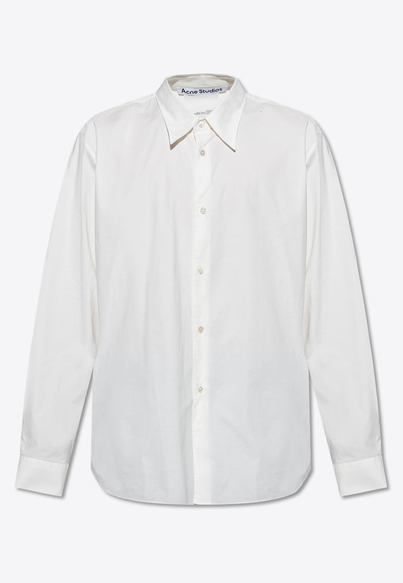 Acne Studios Classic Long-Sleeved Shirt White FN-MN-SHIR000645 BB0512-100-WHITE